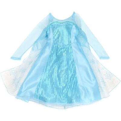 Disney Official Costume Bimbi Regina Elsa, Frozen: Il Regno di Ghiaccio, Costume per Travestimenti, Halloween e Giochi di Ruolo, 5-6 Anni Disney Official Costume Bimbi Regina Elsa, Frozen: Il Regno di Ghiaccio, Costume per Travestimenti, Halloween e Giochi di Ruolo, 5-6 Anni