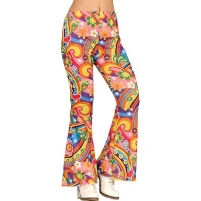 Pantaloni Hippie Floreali Multicolore - Pantaloni Pantaloni Hippie Floreali Multicolore - Pantaloni