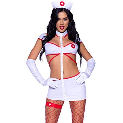 Leg Avenue Costume da adulto, multicolore, taglia XS Leg Avenue Costume da adulto, multicolore, taglia XS