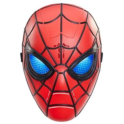 Marvel Studios, Spider-Man: Brand New Day, Maschera luminosa del battutista, giocattolo elettronico per roleplay, costume da supereroe, dai 5 anni in su (Versione Inglese) Marvel Studios, Spider-Man: Brand New Day, Maschera luminosa del battutista, giocattolo elettronico per roleplay, costume da supereroe, dai 5 anni in su (Versione Inglese)