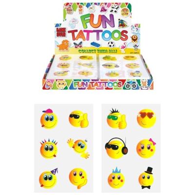 HENBRANDT TATTOOS MINI 4CM SMILE 6 PZ/CARTA 2 ASTD HENBRANDT TATTOOS MINI 4CM SMILE 6 PZ/CARTA 2 ASTD