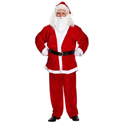 HENBRANDT Costume Babbo Natale uomo, rosso, XX-LARGE HENBRANDT Costume Babbo Natale uomo, rosso, XX-LARGE