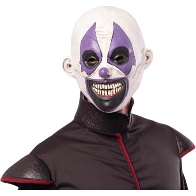Rubie's Rubies Maschera Pagliaccio Pazzo Lattice per adulti, Unisex, Accesori per costumi, complemento per Halloween, Feste, Cosplay Rubie's Rubies Maschera Pagliaccio Pazzo Lattice per adulti, Unisex, Accesori per costumi, complemento per Halloween, Feste, Cosplay
