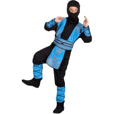 Boland Costume da ninja reale per bambini, ombra, Halloween, carnevale, festa a tema, carnevale Boland Costume da ninja reale per bambini, ombra, Halloween, carnevale, festa a tema, carnevale