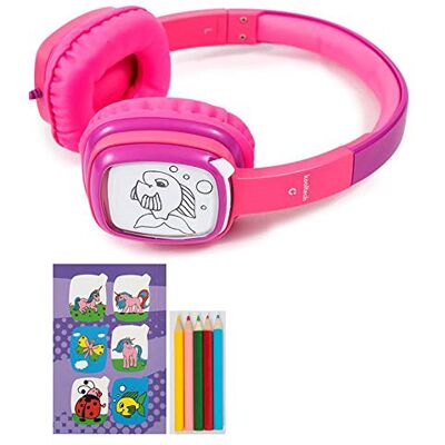 Prem Casco Cuffie decorabili 19 x 17, Multicolore Prem Casco Cuffie decorabili 19 x 17, Multicolore