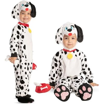 Spooktacular Creations Costume da cucciolo di dalmata per neonato per la festa di Halloween dolcetto o scherzetto 18-24 mesi Spooktacular Creations Costume da cucciolo di dalmata per neonato per la festa di Halloween dolcetto o scherzetto 18-24 mesi