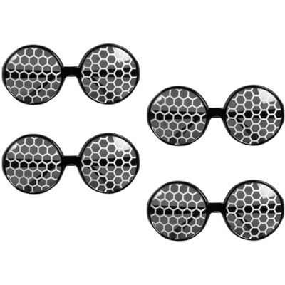 Boland Occhiali da festa insetto, 4 pezzi per adulti, accessorio per feste, carnevale, costumi o feste a tema Boland Occhiali da festa insetto, 4 pezzi per adulti, accessorio per feste, carnevale, costumi o feste a tema