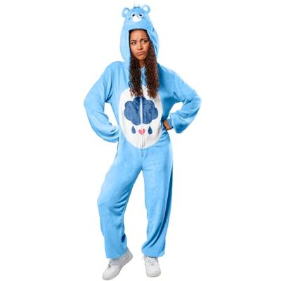 Rubie's Rubies Costume Grumpy Bear adulti, Tuta con cappuccio, Licenza Ufficiale Care Bears, Unisex per Carnevale, Halloween, Feste, Cosplay Rubie's Rubies Costume Grumpy Bear adulti, Tuta con cappuccio, Licenza Ufficiale Care Bears, Unisex per Carnevale, Halloween, Feste, Cosplay