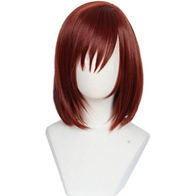 Linfairy Parrucca Kairi Mista Rossa Parrucca per Costume Cosplay di Halloween per Capelli da Festa per Donne Linfairy Parrucca Kairi Mista Rossa Parrucca per Costume Cosplay di Halloween per Capelli da Festa per Donne