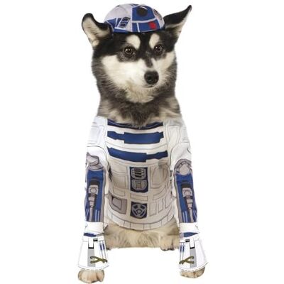 Star Wars Costume R2-D2 per animali domestici, S (Rubie's Spain ) Star Wars Costume R2-D2 per animali domestici, S (Rubie's Spain )