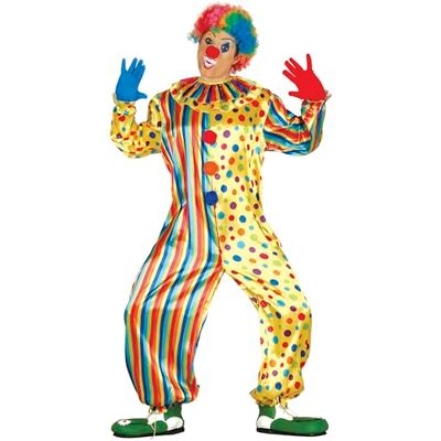 Guirca Tuta Pagliaccio - Costume di Carnevale Guirca Tuta Pagliaccio - Costume di Carnevale