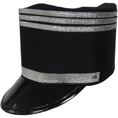 Dress Up America Cappello Da Banda Musicale Nero Per Bambini E Adulti Cappello Shako Deluxe Da Tamburino Con Finiture Oro E Piuma Accessorio Per Travestimenti Da Sfilata E Carnevale Dress Up America Cappello Da Banda Musicale Nero Per Bambini E Adulti Cappello Shako Deluxe Da Tamburino Con Finiture Oro E Piuma Accessorio Per Travestimenti Da Sfilata E Carnevale