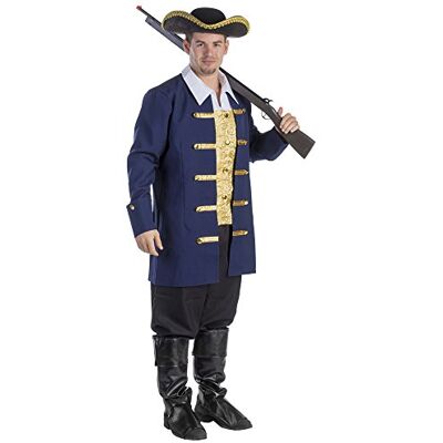 Dress Up America Costume Coloniale Per Adulti Costume Della Guerra d'Indipendenza Americana Per Uomo Autentico Costume Da Aristocratico Dress Up America Costume Coloniale Per Adulti Costume Della Guerra d'Indipendenza Americana Per Uomo Autentico Costume Da Aristocratico