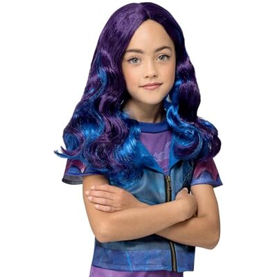 SMIFFYS Parrucca Evie Descendants Disney, Ombre & Ricci SMIFFYS Parrucca Evie Descendants Disney, Ombre & Ricci