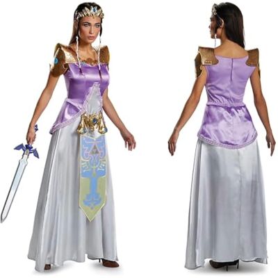 Disguise Principessa Zelda Deluxe La Leggenda di Zelda Costume Donna - Large Disguise Principessa Zelda Deluxe La Leggenda di Zelda Costume Donna - Large