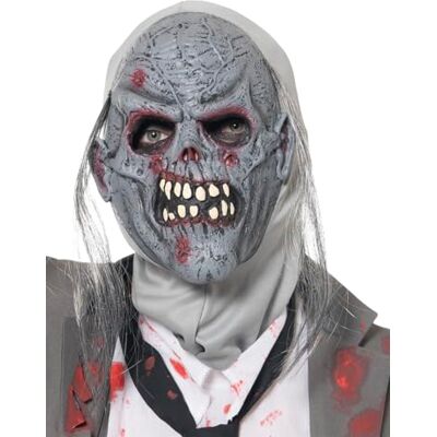 Rubie's Rubies Maschera de Bestia Zombie insanguinato per adulti, Taglia única, Accessorio, Complemento costume per Halloween, Carnevale, Cosplay e festa Rubie's Rubies Maschera de Bestia Zombie insanguinato per adulti, Taglia única, Accessorio, Complemento costume per Halloween, Carnevale, Cosplay e festa