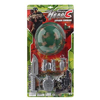 Atosa - Kit di accessori militari, multicolore, () Atosa - Kit di accessori militari, multicolore, ()