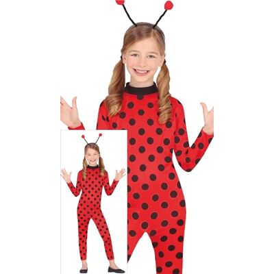 Costume da eroina rossa con pois - Abbigliamento Costume da eroina rossa con pois - Abbigliamento