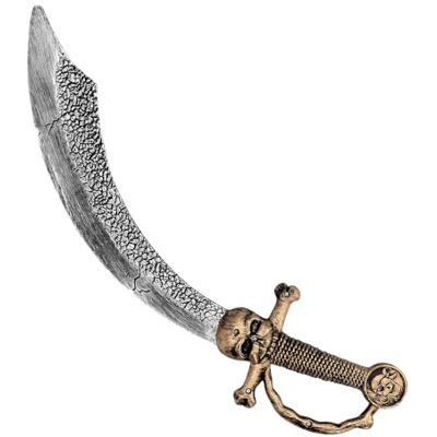 Boland Spada con teschio, 36 cm, arma giocattolo per giochi di ruolo e feste in maschera, spada da pirata per costumi in maschera Boland Spada con teschio, 36 cm, arma giocattolo per giochi di ruolo e feste in maschera, spada da pirata per costumi in maschera