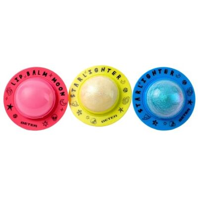 Beter – Set Trucco per Bambini con Balsamo Labbra e 2 Illuminanti Genius Tribe, Kit Trucco Sicuro e Lavabile, Facile da Rimuovere Beter – Set Trucco per Bambini con Balsamo Labbra e 2 Illuminanti Genius Tribe, Kit Trucco Sicuro e Lavabile, Facile da Rimuovere