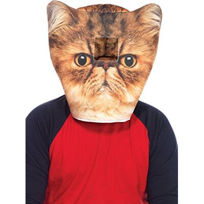 Leg Avenue 2151 "Schiuma Angry Cat Mask Uomo Costume (Taglia Unica) Leg Avenue 2151 "Schiuma Angry Cat Mask Uomo Costume (Taglia Unica)