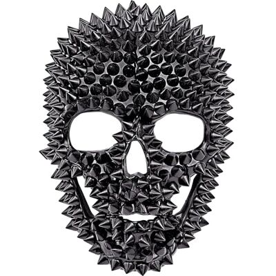 W WIDMANN MILANO Party Fashion Maschera teschio con borchie, per adulti, accessorio per costume di Halloween W WIDMANN MILANO Party Fashion Maschera teschio con borchie, per adulti, accessorio per costume di Halloween