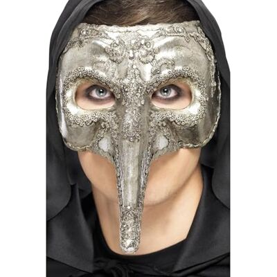 SMIFFYS Maschera di Lusso Capitano Veneziano Halloween SMIFFYS Maschera di Lusso Capitano Veneziano Halloween