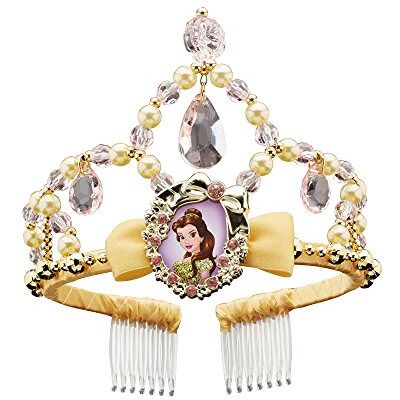 JAKKS PACIFIC - Belle Tiara - Oro - Una taglia - Tiara JAKKS PACIFIC - Belle Tiara - Oro - Una taglia - Tiara