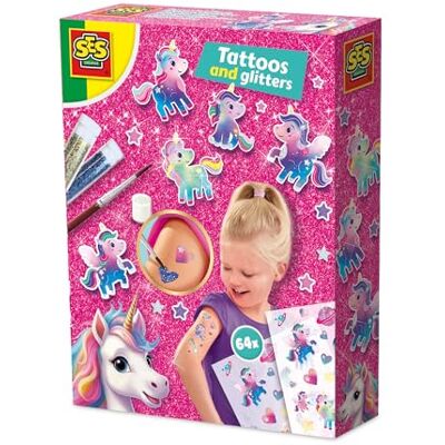 Creative Unicorn-Metallic Glitter Tatuaggi Creative Unicorn-Metallic Glitter Tatuaggi
