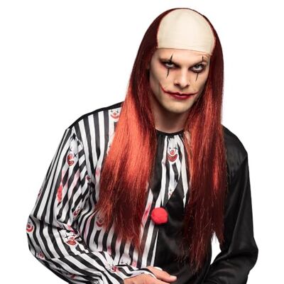 Boland Parrucca Killer Clown in capelli sintetici, accessori per Halloween, costumi di carnevale, feste a tema Boland Parrucca Killer Clown in capelli sintetici, accessori per Halloween, costumi di carnevale, feste a tema