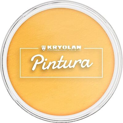 Kryolan Pittura ad acqua, colore giallo, 25 ml, trucco per bambini a base d'acqua, per viso e corpo, certificato CE, ad asciugatura rapida, facile da pulire e coprente individualmente Kryolan Pittura ad acqua, colore giallo, 25 ml, trucco per bambini a base d'acqua, per viso e corpo, certificato CE, ad asciugatura rapida, facile da pulire e coprente individualmente