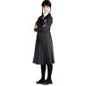 Ciao -mercoledì Addams Divisa Nevermore Academy Costume Bambina Ragazza Originale Wednesday (Taglia Parrucca Travestimento, Colore Nero, Grigio,