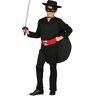 Guirca Costume da Zorro Mascherato per bambino M-(7/9 anni)