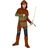 WIDMANN ROBIN OF SHERWOOD" (coat, arm guard, hooded capelet, belt, boot covers) (158 cm / 11-13 Years)