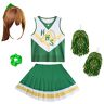 VersusModa Simil Chrissy Set Parrucca Carnevale Gonna Cosplay Stranger Costume Thing 4 Wig CHRIST01 (Set 6 pezzi Taglia S)