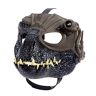 Mattel Jurassic World Maschera da Indoraptor Insegui e Ruggisci, con attrezzatura di tracciamento, luci e suoni, per gioco di ruolo in costume, giocattolo per bambini, 4+ anni,