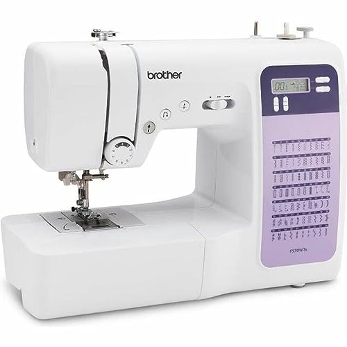 Brother FS70WTx Patchwork-Nähmaschine mit Macchina da, Acrylic, Black, Full-size sewing machine + Anschiebetisch