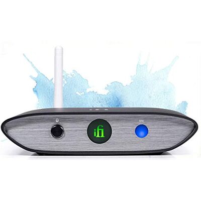 iFi ZEN Blue V2 Ricevitore H Bluetooth 5.0 Desktop DAC per lo streaming di musica a qualsiasi altoparlante alimentato, uscite, ottico/coassiale/SPDIF/BRCA/4.4 bilanciato (versione UK) iFi ZEN Blue V2 Ricevitore H Bluetooth 5.0 Desktop DAC per lo streaming di musica a qualsiasi altoparlante alimentato, uscite, ottico/coassiale/SPDIF/BRCA/4.4 bilanciato (versione UK)