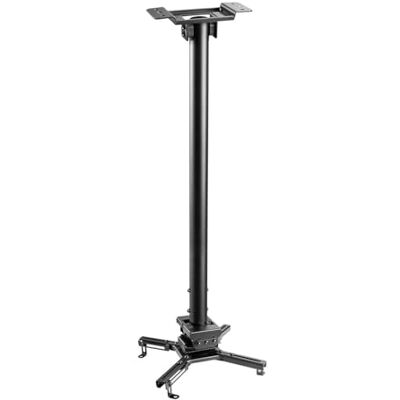 KIMEX 052-3021 Supporto a soffitto per proiettore, Altezza regolabile 75-115cm, Nero KIMEX 052-3021 Supporto a soffitto per proiettore, Altezza regolabile 75-115cm, Nero