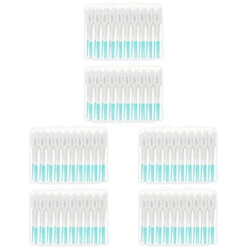 FRCOLOR 240 Pz spazzolino gengivale spesso portatile scovolini dentali spazzolino denti stuzzicadenti strumento personale per la cura orale