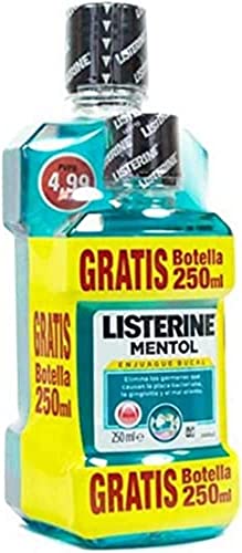 Johnson & Johnson Listerine Mentol 500Ml + 250Ml Pack