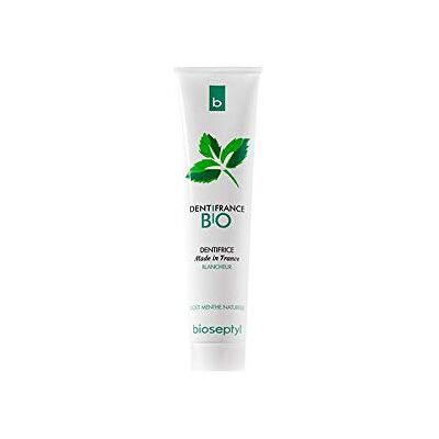 Dentifricio biologico sbiancante Bioseptyl con menta 75ml Dentifricio biologico sbiancante Bioseptyl con menta 75ml
