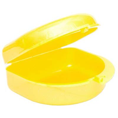Dental Aesthetics Glitter PARADENTI Astuccio Paradenti Scatola per Ortho APPARECCHI, Sport Dentale Prodotti, dentiere & Altro Giallo Glitter Dental Aesthetics Glitter PARADENTI Astuccio Paradenti Scatola per Ortho APPARECCHI, Sport Dentale Prodotti, dentiere & Altro Giallo Glitter