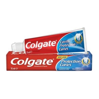 Colgate Protection Caries 100 ml Dentifricio al Fluoro Colgate Protection Caries 100 ml Dentifricio al Fluoro