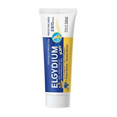 Elgydium Kids Gel Dentifricio Al Gusto Di Banana 50ml Elgydium Kids Gel Dentifricio Al Gusto Di Banana 50ml
