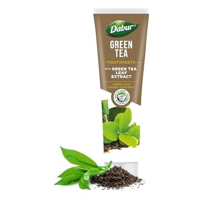 Dabur dentifricio al tè verde per uso professionale per migliorare le prestazioni ad ogni utilizzo con misura o specificazione 100 m Dabur dentifricio al tè verde per uso professionale per migliorare le prestazioni ad ogni utilizzo con misura o specificazione 100 m