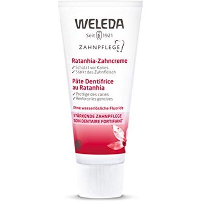 Weleda Ratanhia Dentrificio 75 ml. Weleda Ratanhia Dentrificio 75 ml.