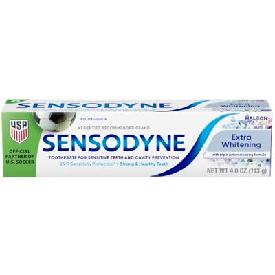 Sensodyne Crest Extra Whitening, Clean Mint, 120ml Sensodyne Crest Extra Whitening, Clean Mint, 120ml