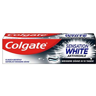 Colgate Sensation Bianco carbone attivo dentifricio, 75 ml Colgate Sensation Bianco carbone attivo dentifricio, 75 ml