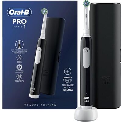 Spazzolino elettrico Oral-B Pro 1 Nero Spazzolino elettrico Oral-B Pro 1 Nero
